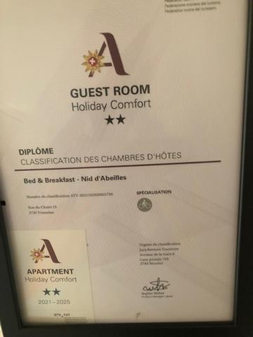 Nid D'Abeilles Tramelan Exterior foto
